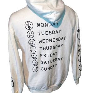 7 days a week moods hoody